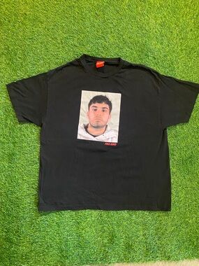 Nelk Boys full send Kyle foregard mugshot t shirt size 2XL